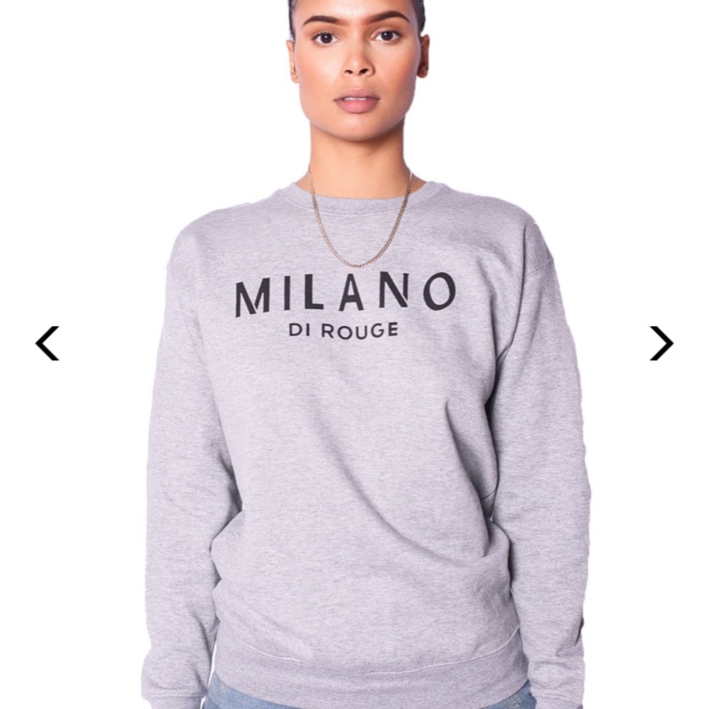 MILANO DI ROGUE UNISEX SWEATER (WHITE)